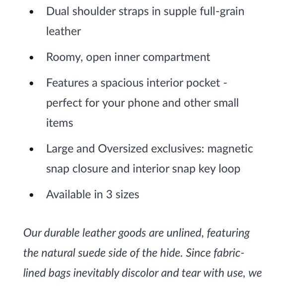 Portland Leather Green Tote Bag - Picture 3 of 9